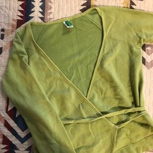 Billabong Green Wrap Sweatshirt